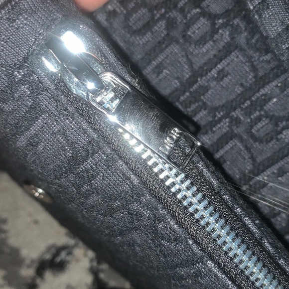 Dior Oblique Jacquard Saddle Bag - Picture 5 of 6